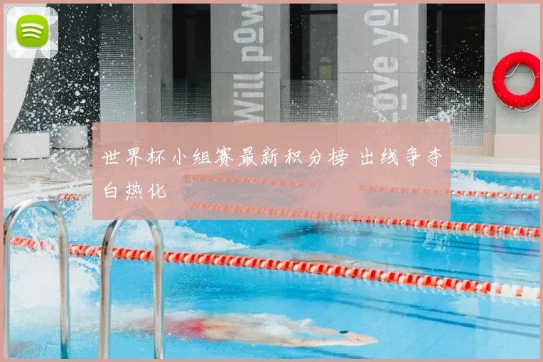 世界杯小组赛最新积分榜 出线争夺白热化